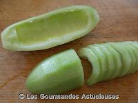 Concombre glacé à la sauce soja