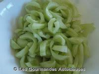 Concombre glacé à la sauce soja