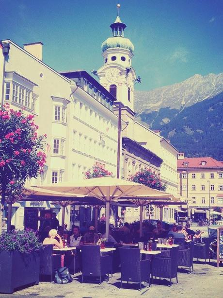 Manger un Apfelstrudel à Innsbruck