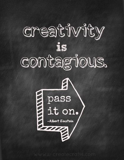 creativity is contagious