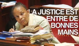 christiane taubira : la justice est entre de bonnes mains