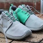 Nike Roshe Run Split Grey Green