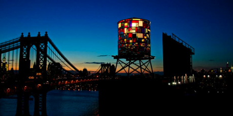 ART : Watertower by Tom Fruin