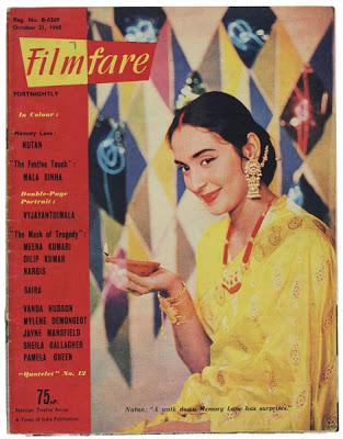 Filmfare vintage : Nutan