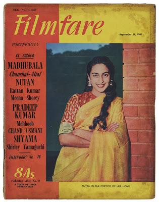 Filmfare vintage : Nutan