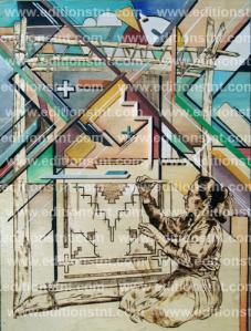 art amérindien culture navajo autochtone artiste indien