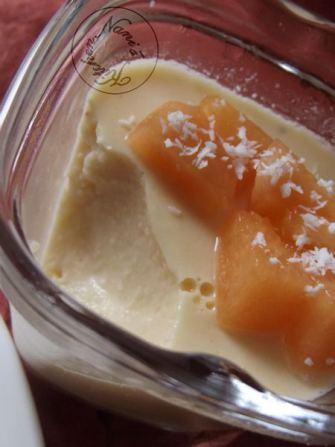 panna cotta melon lait fermenté   (4)