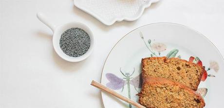 Cake mandarine, yuzu et pavot