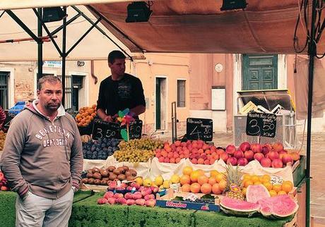 Vendeur de fruits