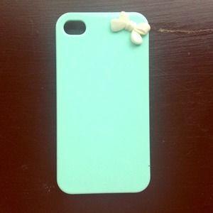 Bow iPhone case! $10!