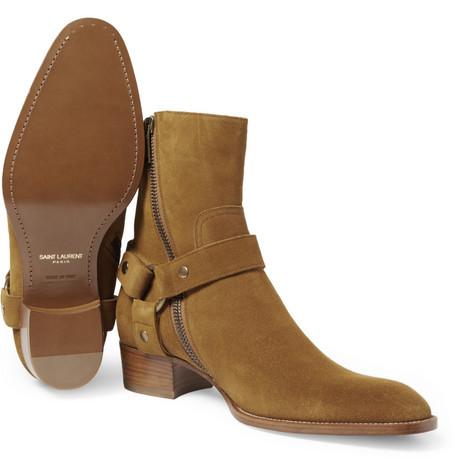 Les shoes du week end: Les boots homme Saint Laurent...