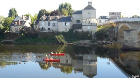 canoe chinon vienne forteresse chinon