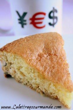 Pour changer du brownie , passez au blondie : chocolat blanc, noisettes