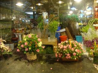 Le marché aux fleurs de Hongqiao