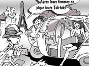DESSIN PRESSE: tuk-tuks envahissent Paris