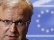 commissaire européen Olli Rehn conseille France réduire dépenses publiques