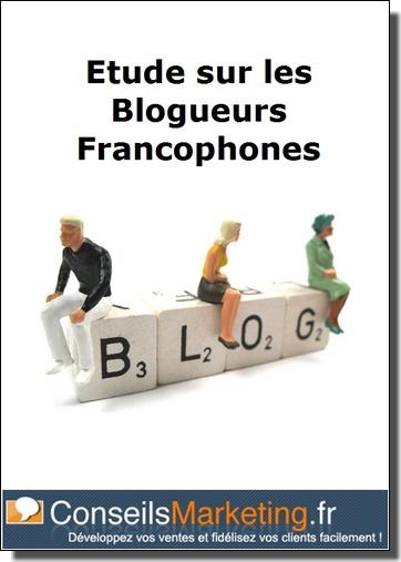 etude blogueurs francophones