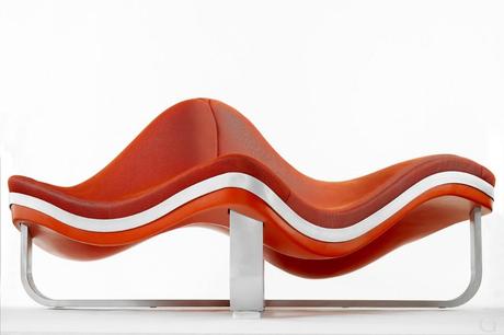 Fauteuil Flying Wave - å Studio design, Ateliers Charles Jouffre & Société M1