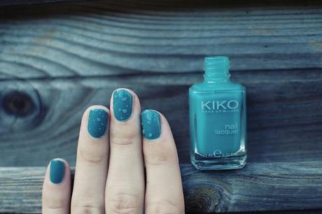 Le vernis turquoise Kiko