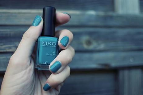 Le vernis turquoise Kiko