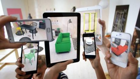 Ikea sur iPhone, utilise la réalité augmentée...