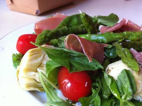 Salade d'asperges vertes à l'italienne