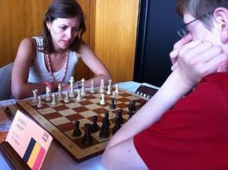 Échecs à Dieppe : la grand-maître Tatina Kostiuk © Chess & Strategy