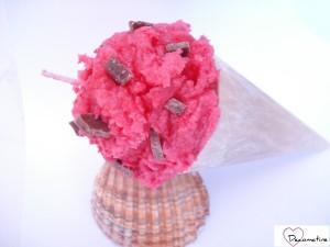 glace cone fraise 1