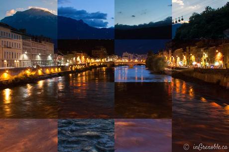 River Isere riviere Grenoble France