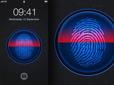 Sam Beckett a imaginé le visuel du Fingerprint Scanner sur un iPhone 5S