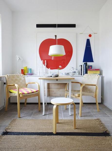 Swedish color apartment