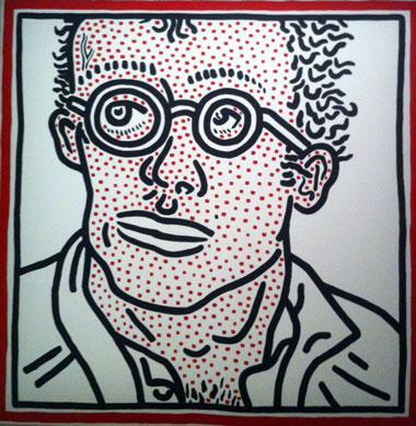 2013-04-23-autoportrait_KeithHaring