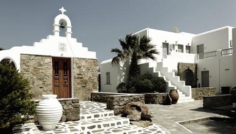 Hôtel de luxe bohème : le San Georgio à Mykonos