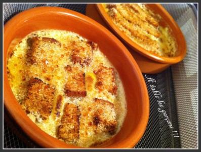 Crème brûlée pain d'épices Crème brûlée pain d'épices