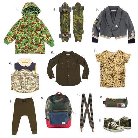 Mode Enfant Militaire
