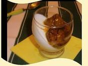 Panna cotta amande avec figues rôties