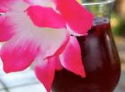 Cocktail rosé fruits rouges