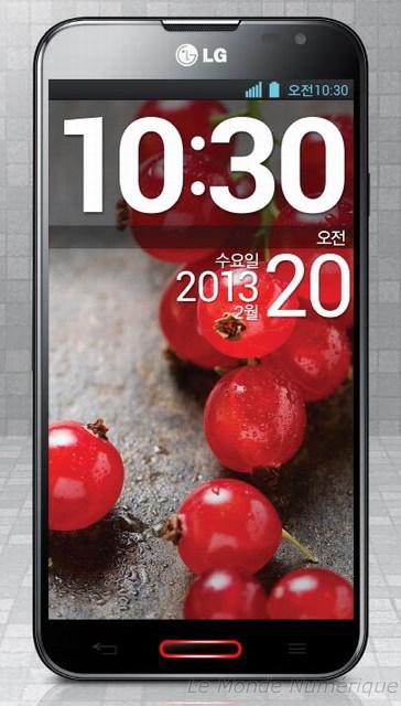 Test du smartphone LG Optimus G Pro LG-E986