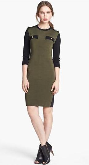 vince camuto military dress