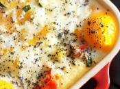 C’est oeuf cocotte? gratin légumes