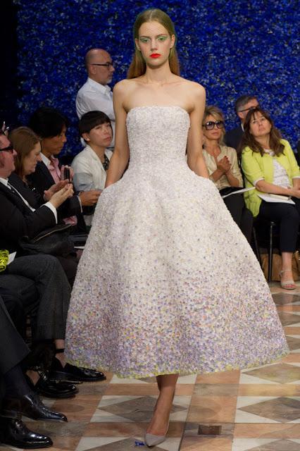 défilé dior 2012 robe de mariée vanessa lekpa robe corole classique