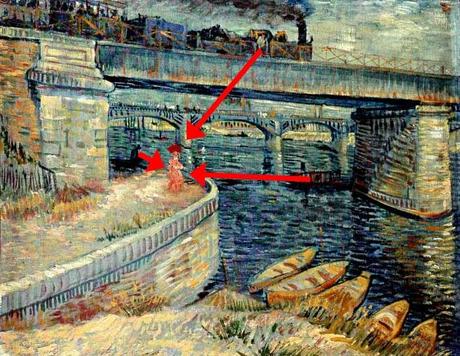 30  Van_Gogh_Ponts sur le Seine à Asnières_hommes