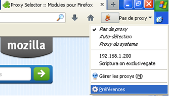 Utiliser un proxy sous Firefox ou Chrome