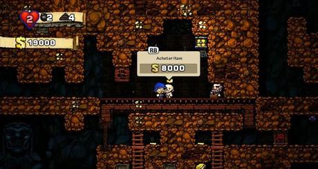 Quick Review: Spelunky