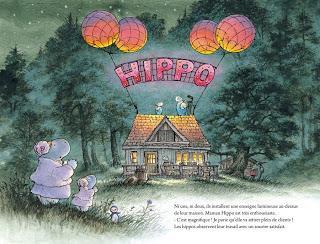 La maison-ballon de la famille Hippo