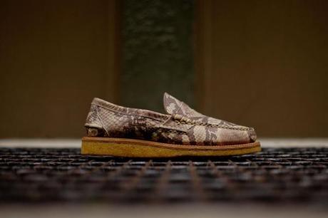 RONNIE FIEG X YUKETEN – SNAKE PENNY LOAFER