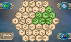 Puzzle hexagone