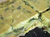 Quiche courgette/menthe/feta sans oeuf