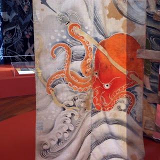 Tsutsugaki, textiles indigo du japon à découvrir au musée Guimet