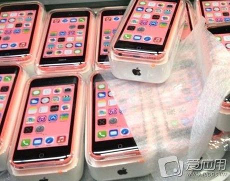 boites iphone 5C roses